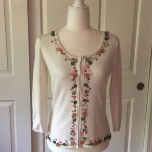 Cardigan with button detail